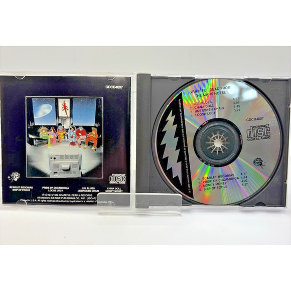 Grateful Dead From The Mars Hotel 1974/1989 GRATEFUL DEAD RECORDS - Picture 3 of 5